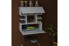 Eris Kitchen Cabinet, White