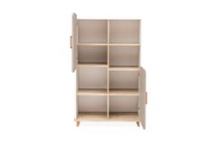 Peanut Bookcase, 151 cm, Brown