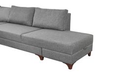 Masse Hoekbank Rechts, Grijs