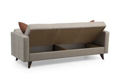 Polia 3-Zitsbank, Beige