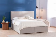 Luna Sage Boxspring Set, 160x200 cm, Grijs