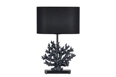Coral Table Lamp, Dark Grey