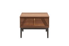 Alpin Bedside Table, Walnut