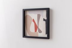 Rune Dubbele Travertijn Gestructureerde Tafel, 40x40 cm