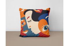 Picasso Stijl Kussensloopset, 4-delig