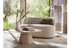 Loft Teddy 2-Zitsbank, Wit