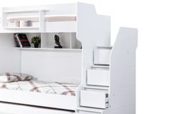 Pather Bunk Bed, 90 x 190 cm, White