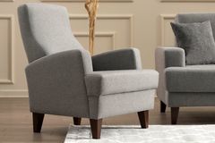 Kana Oorfauteuil, Lichtgrijs