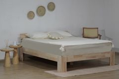 Berlin King Size Bed, 150 x 200 cm, Natural
