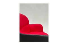 Sancak Office Roll Bureaustoel, Rood Antraciet