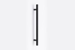 Handvat met Lange Steel, Zwart