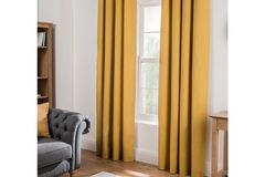 Belle Cose Kamila Verduisteringsgordijn, 220x270 cm, Mosterd