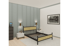 Star Bedframe, 150x200 cm, Pijnboom