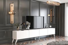 Givayo Milan TV Unit, 240 cm, White