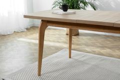 Valens Extendable Dining Table, Walnut