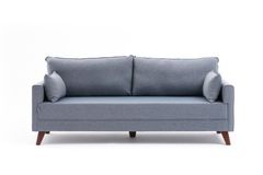 Bella Soft 3-Zitsbank, Blauw