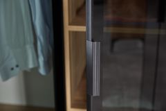 Ety Glazen Kledingkast met 5 Deuren