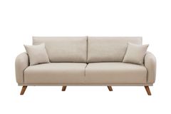 Hera 3-Zitsbank met slaapfunctie met opslagruimte (Kleurkeuze Stof In Showroom)