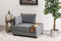 Fly Fauteuil, Rechts, Grijs