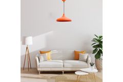 Bellezza Champion Chandelier, Orange