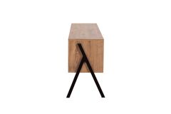Yanke TV-Meubel met Rekken& Boekenrek, 150 cm, Pijnboom
