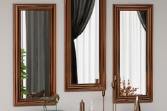 Mona Spiegelset, 3 Stuks, Brons