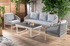 Santana Tuinloungeset, Grijs