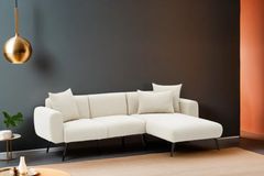 Side Hoekbank, Creme