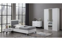 Luxe Jeugdkamerbed, Met Lattenbodem, 90X190