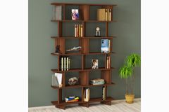 Azure Small Bookcase, Walnut