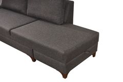 Masse Hoekbank Rechts, Bruin