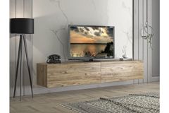 Vega TV-Meubel met Deuren, 200 cm, Pijnboom