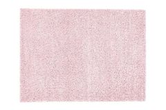 Piave Plain Shaggy Rug, 160 x 160 cm, Pink