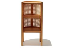 Sohomanje Rattan Side Table, Light Wood