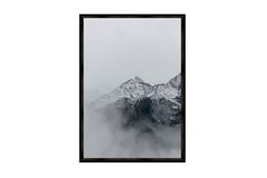 The Mountain Art Print with Frame, Triptych
