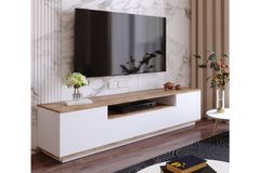 Future TV Unit, 180 cm, White