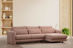 Lilly Hoekbank Rechts met Lont, Roze