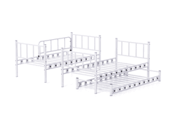Alphubel Stapelbed met Onderbed, 90x190 cm