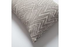 Viya Zigzag Cushion Cover, 30 x 50 cm, Grey