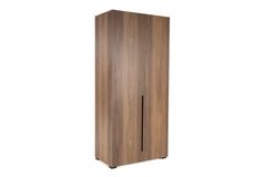 Luke 2 Door Wardrobe, Walnut