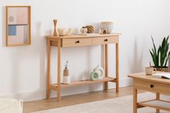Daisy Consoletafel, Natuurlijke Kleur
