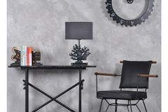Coral Table Lamp, Dark Grey