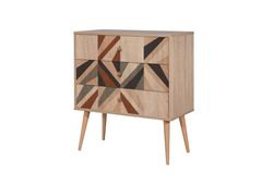 City Triangle Chest of Drawers, Oak
