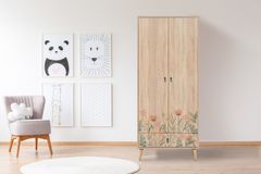 City Tulip Kledingkast met 2 Deuren