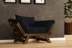 Woodesk Aller Fauteuil, Zwart