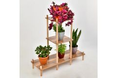 Prado Wooden Plant Stand, 79 cm