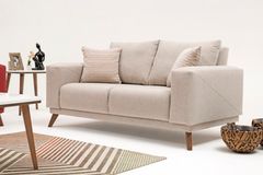 Lego 2-Zitsbank, Creme