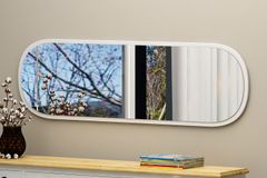 Mone Ceos Decoratieve Spiegel, Wit