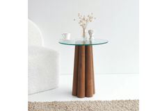 Pieneta Side Table, Walnut