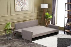 Bella Soft Slaapbank, Bruin